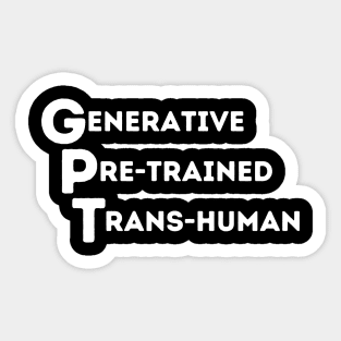 Generative Pre-trained Trans-human Sticker